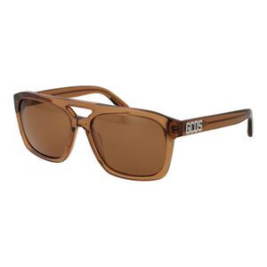 GCDS Brown Plastic  Sunglasses